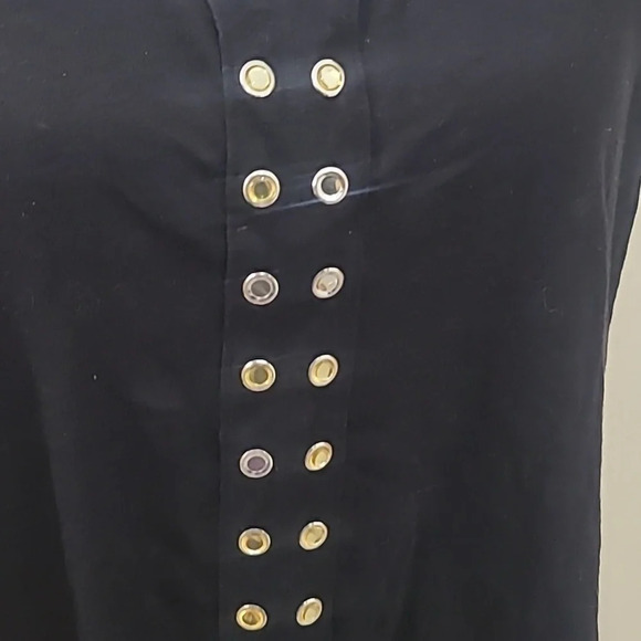 Ana studded rhinestone detail dolman sleeve flowy top - Picture 2 of 3